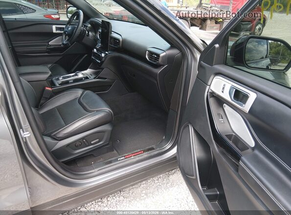 1FM5K8GC7MGA45508 2021 FORD EXPLORER Серый 