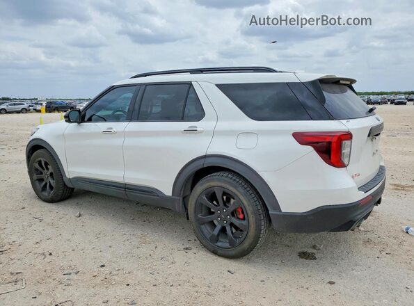1FM5K8GC8LGD15618 2020 FORD EXPLORER Белый Задняя левая четверть