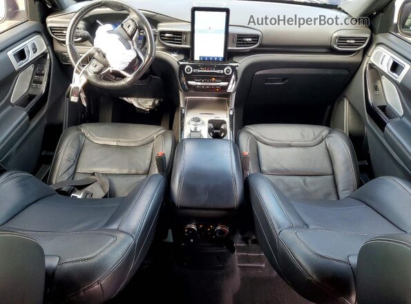 1FM5K8GC8NGC20138 2022 FORD FORD EXPLORER Black წინა პანელის ხედი