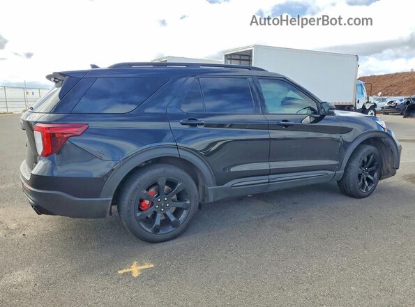 1FM5K8GC8NGC20138 2022 FORD FORD EXPLORER Black უკანა მარჯვენა