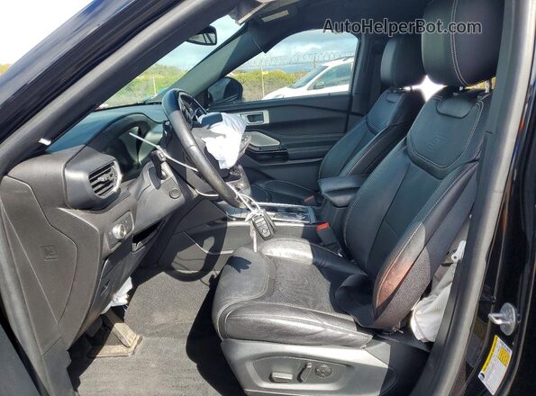 1FM5K8GC8NGC20138 2022 FORD FORD EXPLORER Black წინა სალონის ხედი