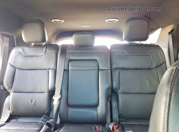 1FM5K8GC8NGC20138 2022 FORD FORD EXPLORER Black უკანა სავარძლების ხედი