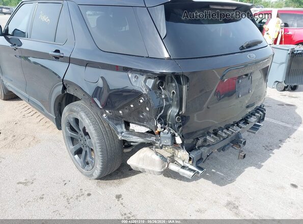 1FM5K8GC8NGC46528 2022 FORD EXPLORER Black Widok z przodu