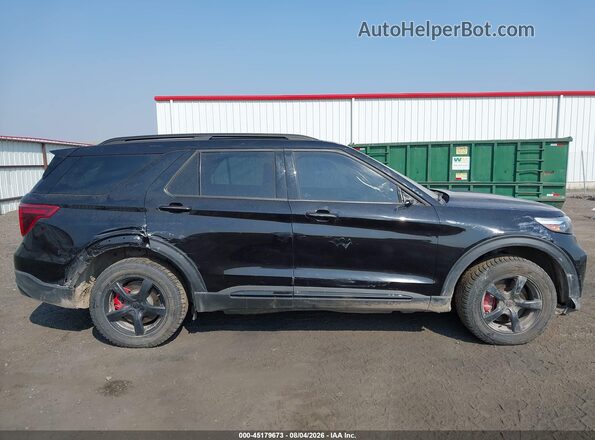 1FM5K8GC8PGB95017 2023 FORD EXPLORER Black სალონის 360-გრადუსიანი ხედი