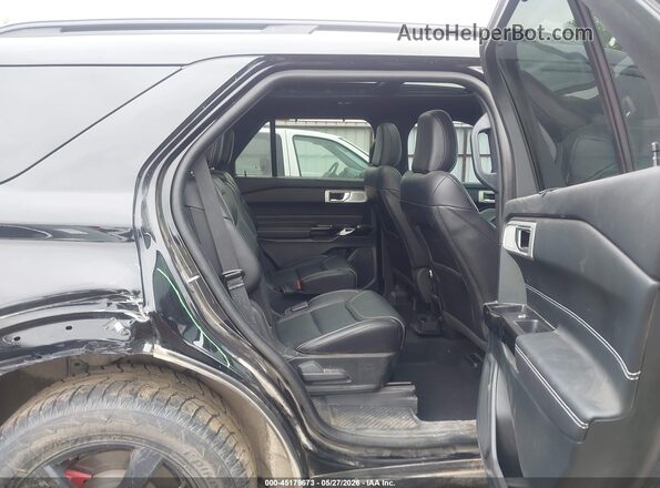 1FM5K8GC8PGB95017 2023 FORD EXPLORER Black VIN კოდის სტიკერის ხედი