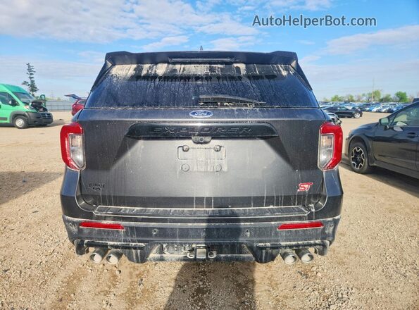 1FM5K8GC9LGA50224 2020 FORD EXPLORER Charcoal Вид ззаду