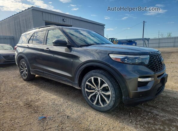 1FM5K8GC9LGA50224 2020 FORD EXPLORER Charcoal Передня права чверть