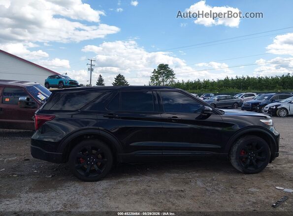 1FM5K8GCXLGA07155 2020 FORD EXPLORER Black Սալոնի հետևի տեսք