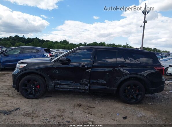 1FM5K8GCXLGA07155 2020 FORD EXPLORER Black Սալոնի 360 աստիճան տեսք