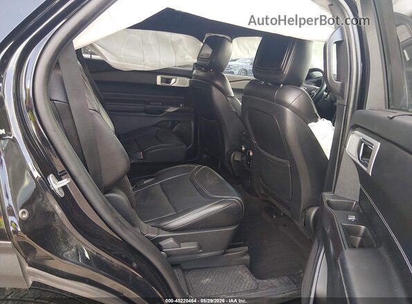 1FM5K8GCXLGA07155 2020 FORD EXPLORER Black VIN կոդի պիտակի տեսք