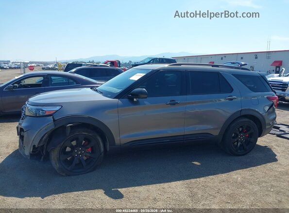 1FM5K8GCXMGA06332 2021 FORD EXPLORER Gray Widok wnętrza 360 stopni