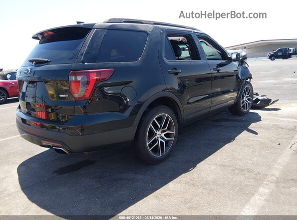 1FM5K8GT1HGA22909 2017 FORD EXPLORER Black 