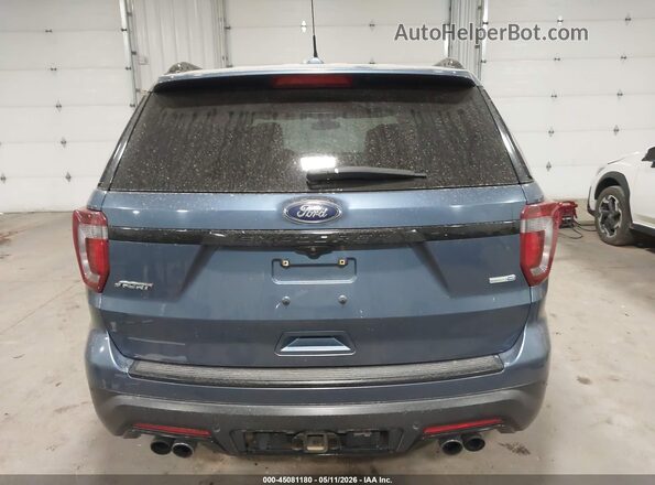 1FM5K8GT1JGA75342 2018 FORD FORD EXPLORER Blue 