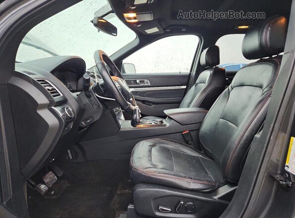 1FM5K8GT2HGC81053 2017 FORD EXPLORER Серый 