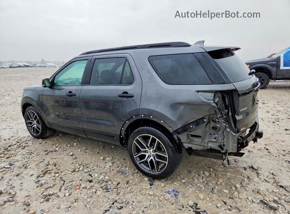 1FM5K8GT2HGC81053 2017 FORD EXPLORER Серый 