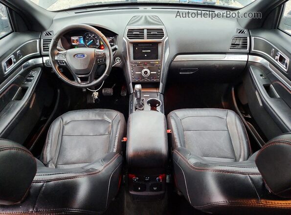 1FM5K8GT2HGC81053 2017 FORD EXPLORER Серый 