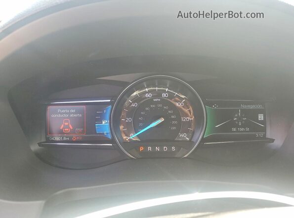 1FM5K8GT2JGA42107 2018 FORD EXPLORER Серебряный Вид щитка приборов