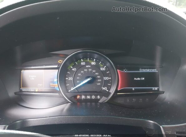 1FM5K8GT3GGA32744 2016 FORD EXPLORER Черный Вид задних сидений