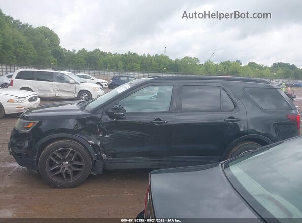 1FM5K8GT3GGA32744 2016 FORD EXPLORER Черный Панорамный вид салона 360°