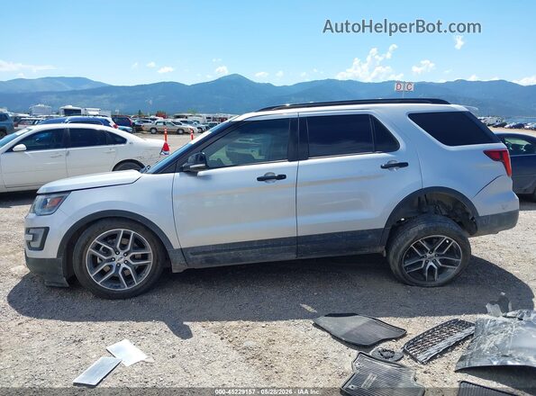 1FM5K8GT3HGC05454 2017 FORD EXPLORER Silver 