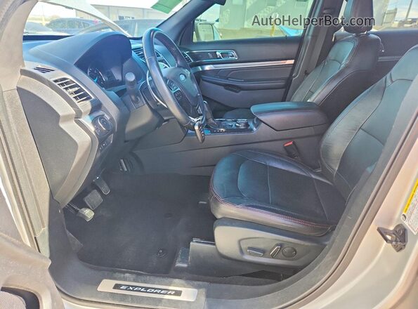 1FM5K8GT3KGA77059 2019 FORD EXPLORER Silver Սալոնի դիմացի տեսք