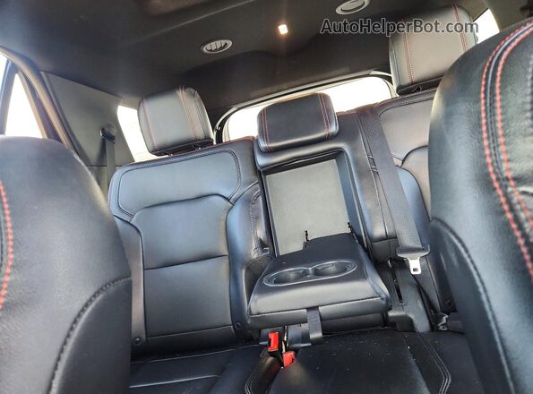 1FM5K8GT3KGA77059 2019 FORD EXPLORER Silver Հետևի նստատեղերի տեսք