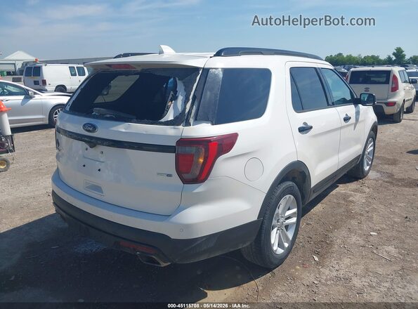 1FM5K8GT4GGC03940 2016 FORD EXPLORER White Հետևի աջ