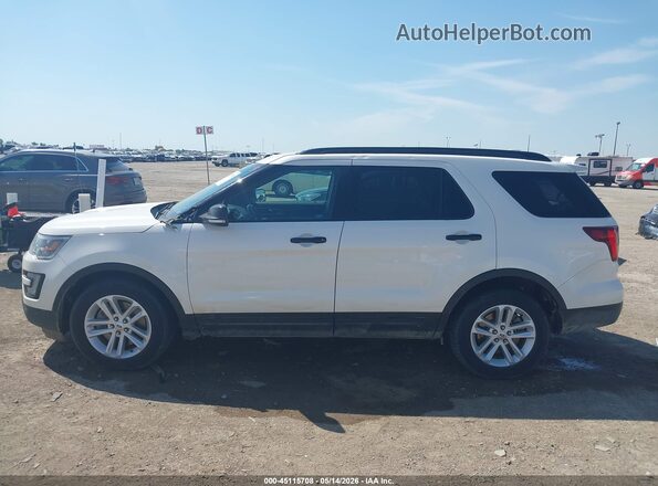 1FM5K8GT4GGC03940 2016 FORD EXPLORER White Սալոնի 360 աստիճան տեսք