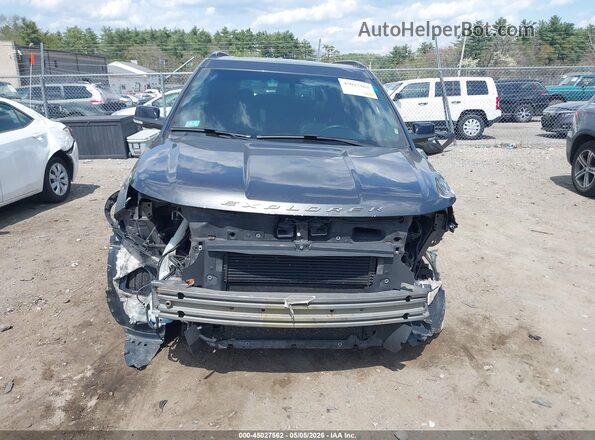 1FM5K8GT4GGD33250 2016 FORD FORD EXPLORER Серый Вид задней части салона