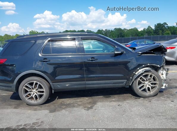 1FM5K8GT4JGC80119 2018 FORD EXPLORER Black 360 interior view