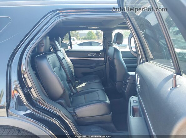 1FM5K8GT6GGC24630 2016 FORD EXPLORER Black VIN კოდის სტიკერის ხედი