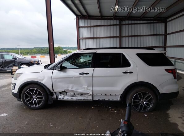 1FM5K8GT7GGC86151 2016 FORD EXPLORER White 