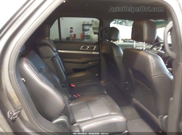 1FM5K8GT8HGD87863 2017 FORD FORD EXPLORER Gray Widok naklejki z numerem VIN