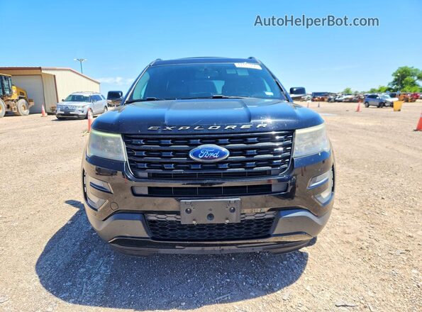 1FM5K8GT9HGC22940 2017 FORD EXPLORER Black 