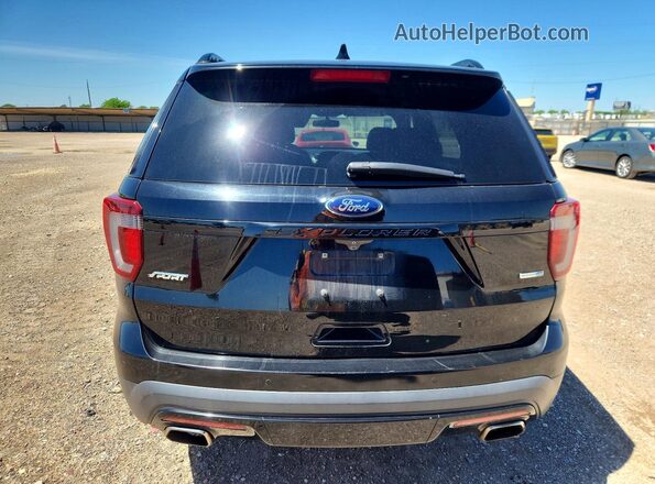 1FM5K8GT9HGC22940 2017 FORD EXPLORER Black 