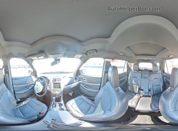 1FM5K8GT9JGA80241 2018 FORD EXPLORER Gray 