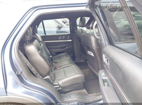1FM5K8GT9JGC02063 2018 FORD FORD EXPLORER Blue VIN sticker view