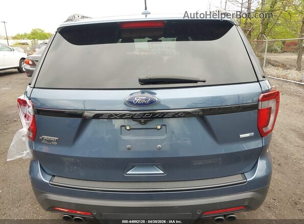 1FM5K8GT9JGC02063 2018 FORD FORD EXPLORER Blue 