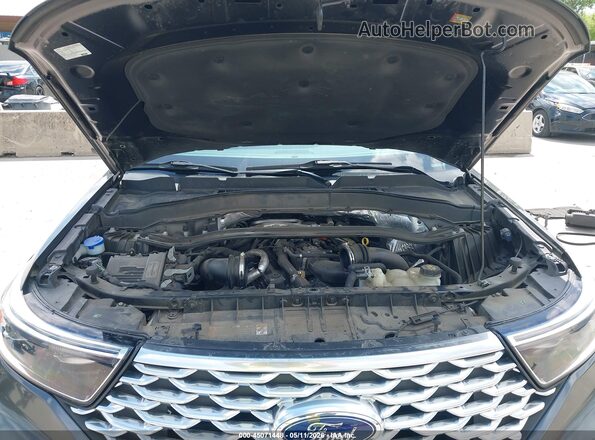 1FM5K8HC1LGA14140 2020 FORD FORD EXPLORER Gray Widok z tyłu