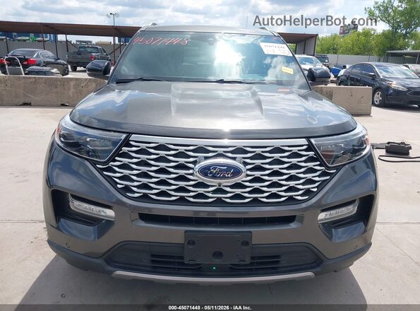 1FM5K8HC1LGA14140 2020 FORD FORD EXPLORER Gray Widok z przodu