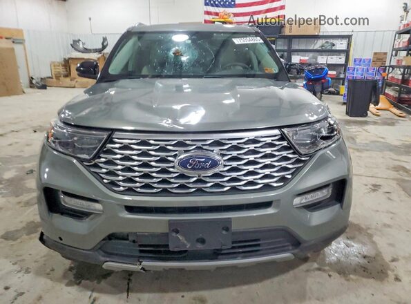 1FM5K8HC2LGA60088 2020 FORD FORD EXPLORER Gray Vista frontal