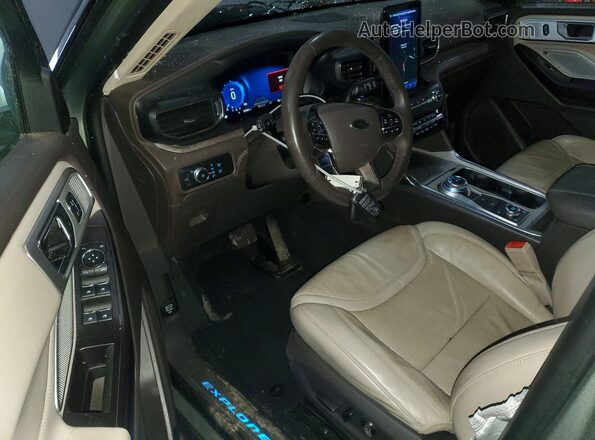 1FM5K8HC2LGA60088 2020 FORD FORD EXPLORER Gray Vista del salpicadero