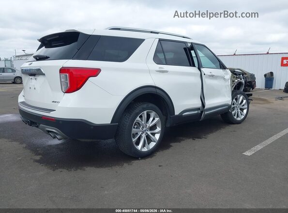 1FM5K8HC4NGC32799 2022 FORD FORD EXPLORER White უკანა მარჯვენა