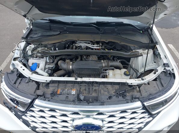 1FM5K8HC4NGC32799 2022 FORD FORD EXPLORER White უკანა ხედი