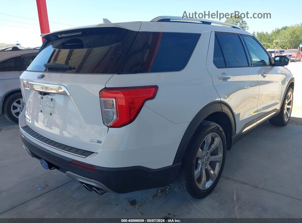 1FM5K8HC7LGC23267 2020 FORD FORD EXPLORER White უკანა მარჯვენა