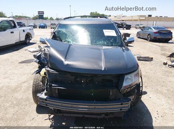 1FM5K8HT0GGC86507 2016 FORD EXPLORER Gray Vista interior trasera