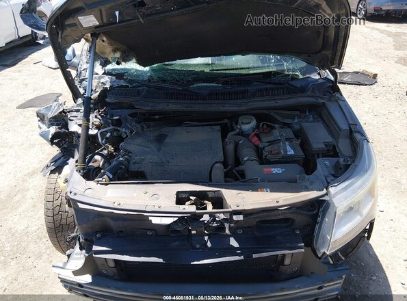 1FM5K8HT0GGC86507 2016 FORD EXPLORER Gray Vista trasera