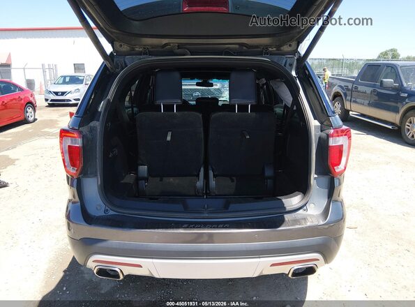 1FM5K8HT0GGC86507 2016 FORD EXPLORER Gray 