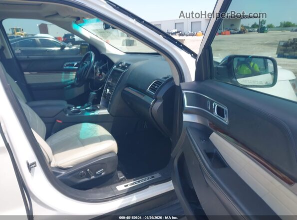 1FM5K8HT2HGA46702 2017 FORD EXPLORER White Սալոնի դիմացի տեսք