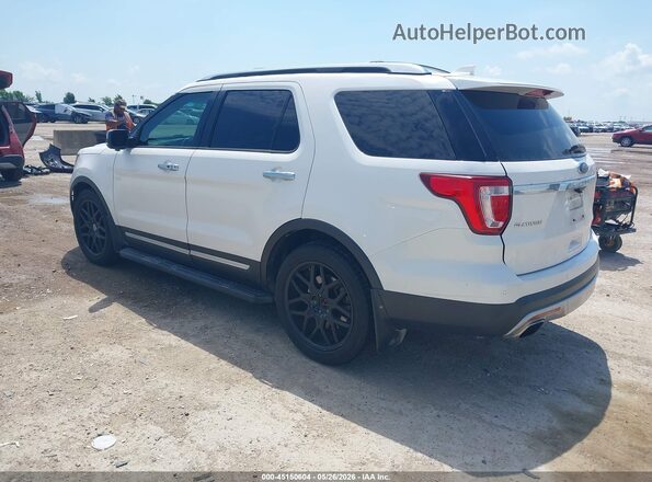 1FM5K8HT2HGA46702 2017 FORD EXPLORER White Հետևի ձախ